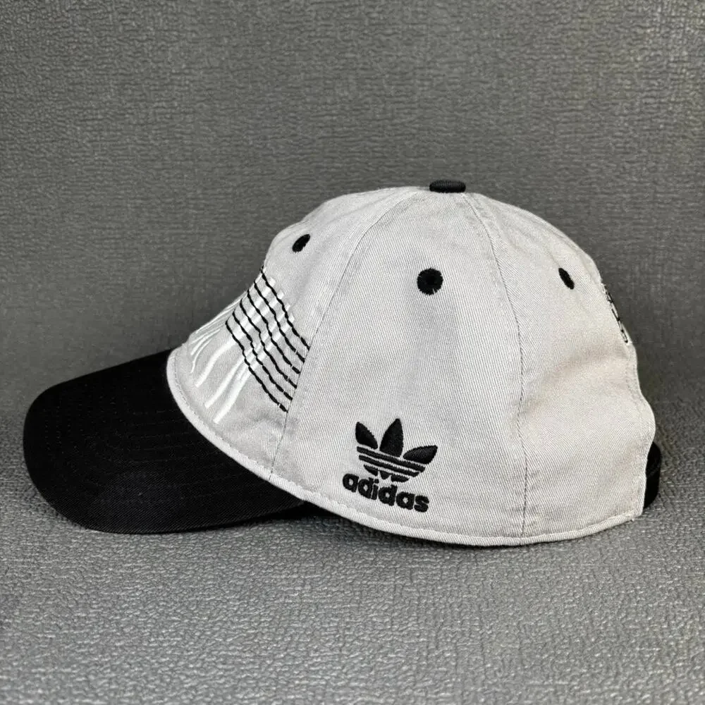 Adidas Brooklyn Nets ET91Z NBA Basketball Cap Grey Black Adjustable Strapback